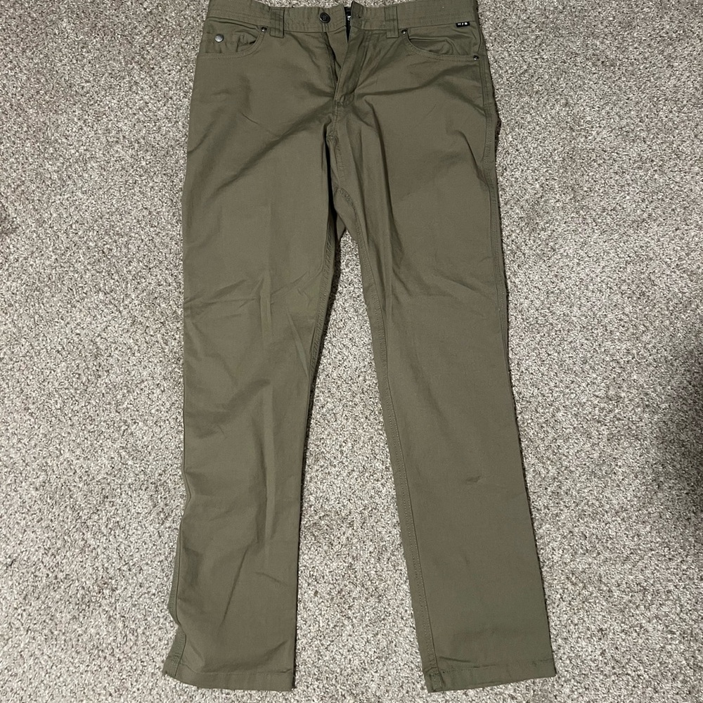 Howler Brothers Olive Cordura Shorts